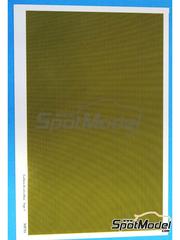 Model Factory Hiro: Calca de trama de kevlar escala 1/24 - Kevlar amarillo tipo 1 - calcas de agua