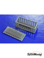 Model Factory Hiro: Rivets 1/12 scale - Eagle Gurney-Weslake T1G - 3D printed parts - for Model Factory Hiro references MFH-K509, K-509, MFH-K510 and K-510 - 1512 units