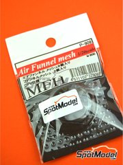 Model Factory Hiro: Mesh 1/20 scale - Air Funnel Mesh for DFV engines - other materials - 8 + 2 units image
