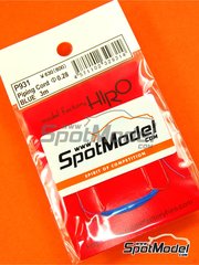 Model Factory Hiro: Piping cord - Piping cord 0.28mm 3 meters - Blue