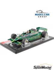 Modelcar Group: Diecast model car 1/18 scale - Lotus Ford 79 Martini Racing Lotus Team sponsored by Banco Internacional Argentina #2 - Carlos Reutemann (AR) - Argentine Formula 1 Grand Prix 1979 - metal parts, plastic parts and rubber parts image
