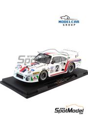 Modelcar Group: Diecast model car 1/18 scale - Porsche 935 J Joest Racing Team sponsored by Liqui Moly #2 - Reinhold J�st (DE) + Rolf Stommelen (DE) + Volkert Merl (DE) - 24 Hours of Daytona 1980 - metal parts, plastic parts and rubber parts