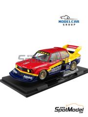 Modelcar Group: Diecast model car 1/18 scale - BMW 320 Group 5 Albert Rodenstock Team sponsored by Rodenstock #9 - Franz Albert (DE) - Deutsche Rennsport Meisterschaft DRM Norisring 1979 - metal parts, plastic parts and rubber parts