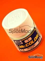Mr Hobby Gunze Sangyo: Mr Color paint - White - 1 x 10ml image