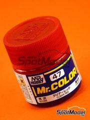Mr Hobby Gunze Sangyo: Mr Color paint - Clear red - 1 x 10ml