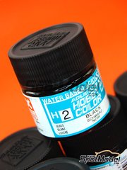 Mr Hobby Gunze Sangyo: Acrylic paint - Aqueous Hobby Color - Black - 1 x 10ml