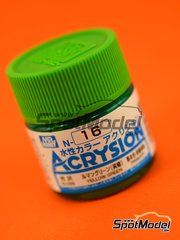 Mr Hobby Gunze Sangyo: Acrysion Color paint - Yellow green gloss - 1 x 10ml