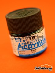 Mr Hobby Gunze Sangyo: Acrysion Color paint - Steel - 1 x 10ml