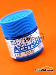 Mr Hobby Gunze Sangyo: Acrysion Color paint - Sky Blue - 1 x 10ml