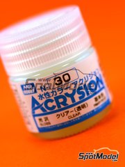 Mr Hobby Gunze Sangyo: Acrysion Color paint - Clear - 1 x 10ml