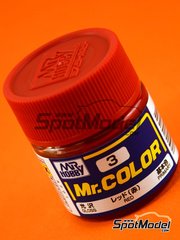 Mr Hobby: Mr Color paint - Red - 1 x 10ml