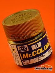Mr Hobby: Mr Color paint - Gold - 1 x 10ml