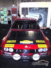 Narton Kits: Car scale model kit 1/24 scale - Alfa Romeo Alfetta GT #7 - Elpa Rally - resin kit