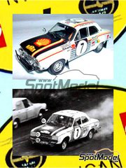 Narton Kits: Car scale model kit 1/24 scale - Ford Escort Mk I RS 1600
