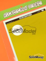 Nicolecron Decals: Kevlar fiber decal - Kevlar fiber - water slide decals