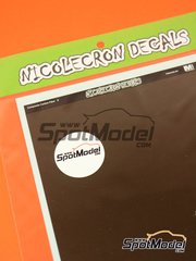 Nicolecron Decals: Carbon fiber decal - Carbon fiber - water slide decals