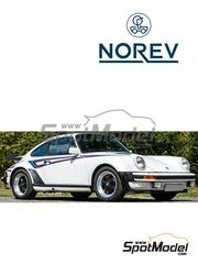Norev: Diecast model car 1/18 scale - Porsche 911 Turbo 3.3 White 1980 - metal parts, plastic parts and rubber parts