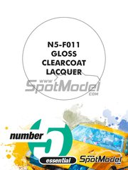 Number Five: Clearcoat - Gloss clearcoat 2K lacquer - 1 x 30ml