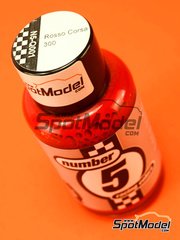 Number Five: Paint - Rosso Corsa 300 - for airbrush image