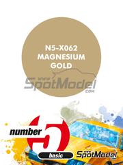 Tamiya Mini Acrylic model paint - X-12 81512 Gold Leaf (gloss