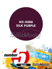 Number Five: Paint for airbrush - Silk Purple - 1 x 30ml image