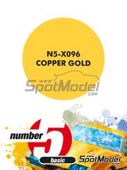 Number Five: Paint for airbrush - Copper Gold - 1 x 30ml