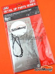 Nunu: Detail up set 1/24 scale - Volvo 240 Turbo - photo-etched parts, seatbelt fabric, turned metal parts and assembly instructions - for Beemax Model Kits references B24012 and 98257, or Nunu references PN24013 and NU24013 image