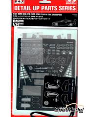 Nunu: Set de mejora y detallado escala 1/24 - BMW M4 GT3 2022 - fotograbados, piezas de metal torneado, calcas de agua y manual de instrucciones - para la referencia de Nunu PN24045