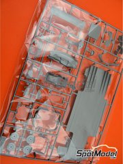 Nunu: Spare part 1/24 scale - BMW M6 GT3: Sprue A - plastic parts - for Nunu reference PN24002