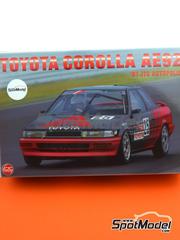 1/24 TOYOTA COROLLA 完成品　確認用 1/24 Hachette 1966 TOYOTA COROLLA 1100 DX WHITE diecast car
