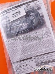 Nunu: Car scale model kit 1/24 scale - Audi A4 Quattro 1996 - plastic parts, rubber parts, assembly instructions and painting instructions image