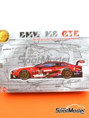 Nunu: Car scale model kit 1/24 scale - BMW M8 GTE BMW Motorsport RLL Team sponsored by Motul #25 - Bruno Spengler (CA) + Connor De Phillippi (US) - Road Atlanta 6 Hours 2020 - paint masks, plastic parts, rubber parts, water slide decals, assembly instructions and painting instructions