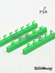 P and B Models: Detail 1/24 scale - Air connectors - resin parts image
