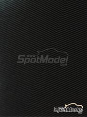 Pit Wall: Carbon fiber decal - Carbon Fiber medium size