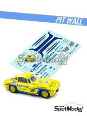 Pit Wall: Marking / livery 1/24 scale - Mercedes-Benz 300SL Gullwing sponsored by Corona Extra #200 - Carrera Panamericana 2004 - water slide decals - for Pit Wall reference 24TK-002, or Tamiya reference TAM24338 image