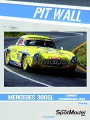 Pit Wall: Marking / livery 1/24 scale - Mercedes-Benz 300SL Gullwing sponsored by Corona Extra #200 - Carrera Panamericana 2004 - photo-etched parts, resin parts, vacuum formed parts, water slide decals and assembly instructions - for Tamiya reference TAM24338 image