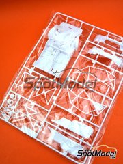 Platz: Spare part 1/24 scale - BMW M6 GT3: Sprue B - plastic parts - for Platz reference PN24001