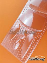 Print Lab 3D: Spare part 1/24 scale - Alpine A110 2018 - vacuum formed parts and water slide decals manufactured with digital technology - for Print Lab 3D reference PLB3-000003