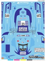 Print Lab Decals PLB2-126251: Marking / livery 1/18 scale