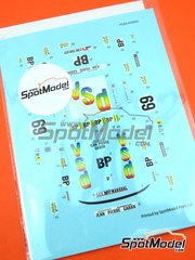 Print Lab Decals: Decoracin escala 1/24 - Porsche 934 Turbo RSR Grupo 4 patrocinado por Ravenel VSD N 69 - 24 Horas de Le Mans 1978 - calcas de agua fabricadas con tecnologa digital - para las referencias de Revell REV07031, REV07031.OUTLET, REV07032, REV07685 y REV07685.OUTLET, o las referencias de Tamiya TAM24328 y TAM24334