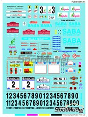 Print Lab Decals PLB2-126251: Marking / livery 1/18 scale