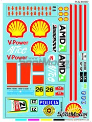 Print Lab Decals: Logotypes 1/18 scale -  Various logos - water slide decals manufactured with digital technology