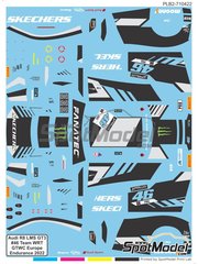 Print Lab Decals PLB2-126251: Marking / livery 1/18 scale