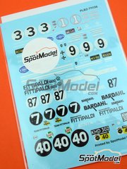 Print Lab Decals: Marking / livery 1/24 scale - Volkswagen Beetle #1, 3, 7, 9, 40, 87 - East African Safari Rally, Nassau Tourist Trophy 1962, 1963 and 1964 - water slide decals manufactured with digital technology - for Hasegawa references 20338, 20623, 20732, 20779, 21203, CR-36, 52420 and SP620, or Tamiya references TAM24136, TAM24200 and TAM24252