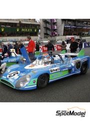 Profil24: Car scale model kit 1/12 scale - Matra-Simca MS 670 sponsored by Shell #15 - Henri Pescarolo (FR) + Graham Hill (GB) - 24 Hours Le Mans 1972 - photo-etched parts, resin parts, water slide decals, assembly instructions and painting instructions