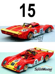 Profil24: Car scale model kit 1/18 scale - Ferrari 312PB