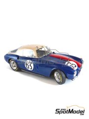 Profil24: Car scale model kit 1/24 scale - Lancia D20 Scuderia Lancia Team #30, 31, 32, 63, 76 - Piero Taruffi (IT) + Umberto Maglioli (IT), Robert Manzon (FR) + Louis Chiron (FR), Felice Bonetto (IT) + Gino Valenzano (IT), Clemente Biondetti (IT) + Froilan Gonzalez (AR) - 24 Hours Le Mans, Targa Florio 1953 - photo-etched parts, resin parts, rubber parts, turned metal parts, vacuum formed parts, water slide decals, white metal parts, assembly instructions and painting instructions