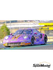 Profil24: Car scale model kit 1/24 scale - Porsche 911 GT3 RSR Project 1 Team sponsored by Wynn's #57 - Jeroen Bleekemolen (NL) + Felipe Fraga (BR) + Ben Keating (US) - 24 Hours Le Mans 2020 - photo-etched parts, resin parts, vacuum formed parts, water slide decals, assembly instructions and painting instructions image
