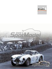 Profil24: Car scale model kit 1/24 scale - Cunningham C-4RK #2, 3 - Phil Walters (US) + Duane Carter (US), Charles Moran (US) + John Gordon Bennett (US) - 24 Hours Le Mans 1952 and 1953 - photo-etched parts, resin parts, vacuum formed parts, water slide decals, other materials, assembly instructions and painting instructions