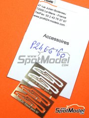 Profil24: Wipers 1/24 scale - Windshield wipers 1960's - photo-etched parts - 4 units